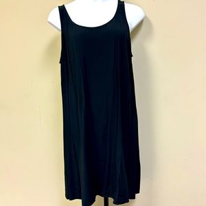 Eileen Fisher black tank dress